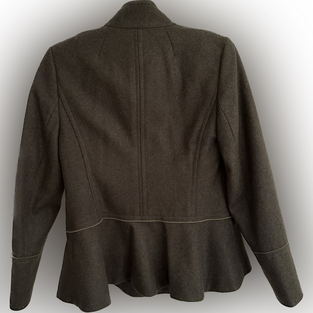 Banana Republic Vintage Green Coat - Picture 4 of 5